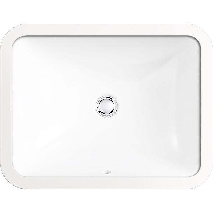 Kohler Caxton Rectangle Undermount Bathroom Sink | Wayfair