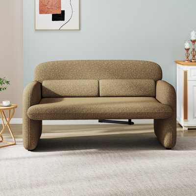 Upholstered Wide Seat Leisure Chair by Mercer41