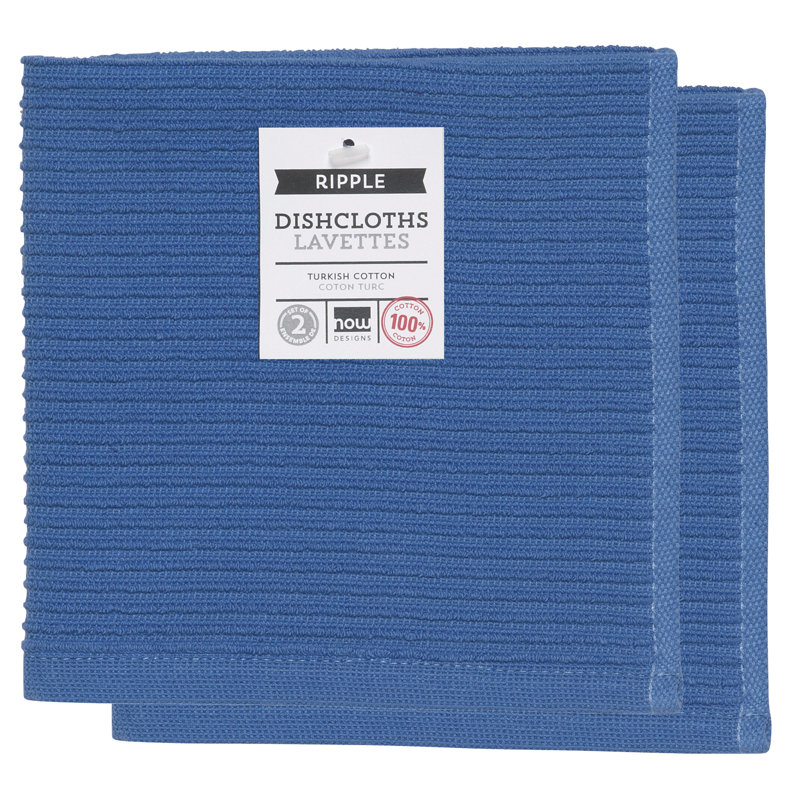 Chiffon de vaisselle ondulation