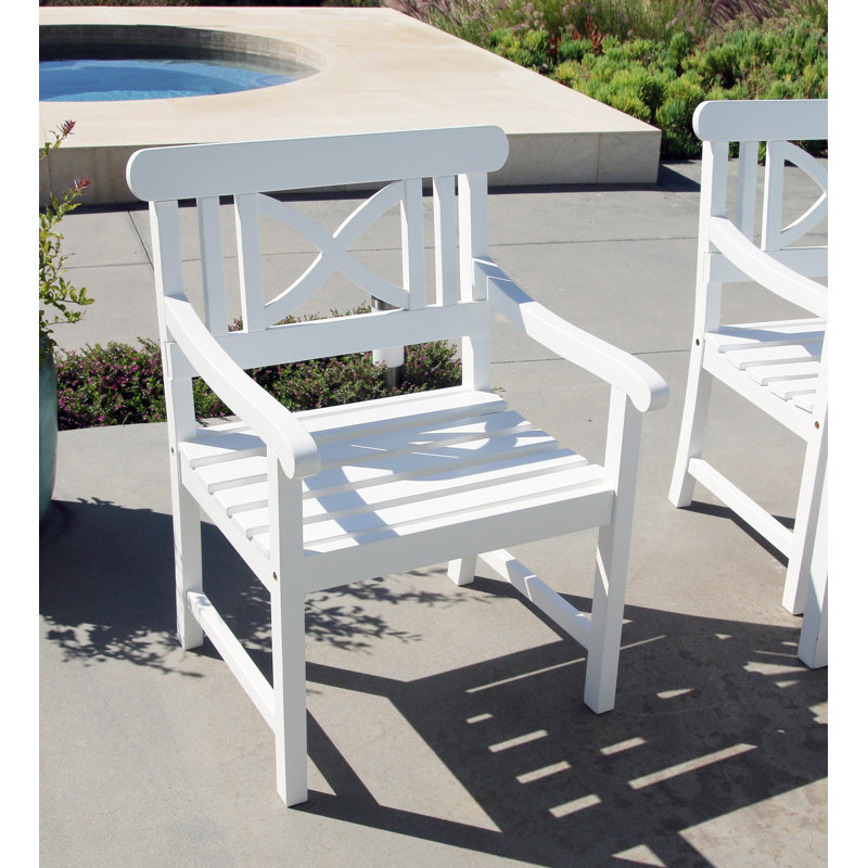 Chaise de patio Rothman, Blanc