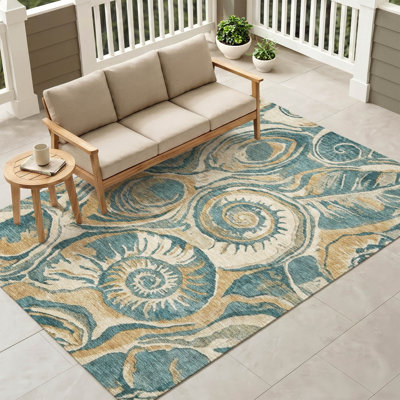 Tapis côtier intérieur / extérieur lavable à la machine ACN3019
