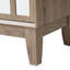 Armoire à double porte en bois avec miroir-462373461