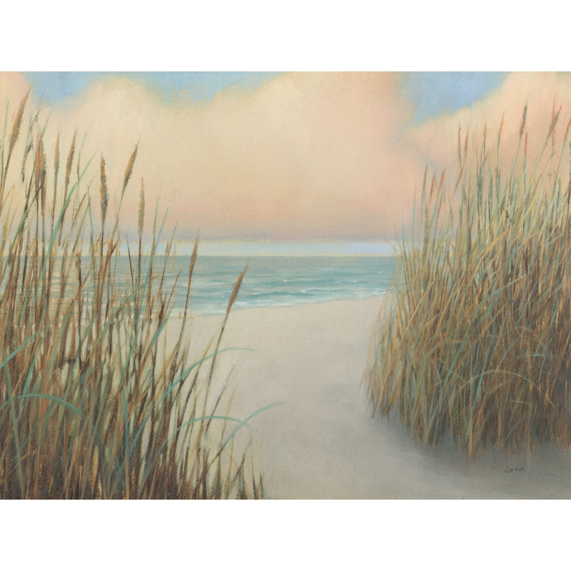 «Beach Trail I» par James Wiens - reproduction sur toile, H 12 po x l 16 po