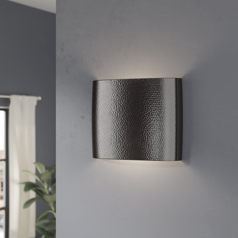 Applique murale 1 lumière Armance, Noir mat carbone