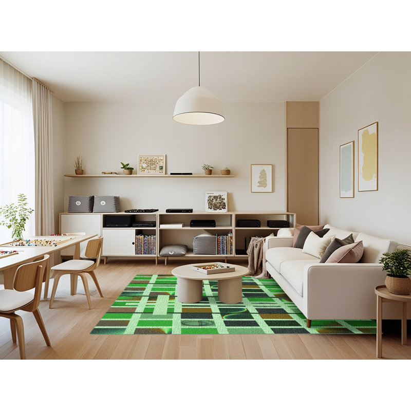 Indoor Rug, Rectangle 7' x 9'