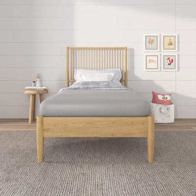 Matelas pour enfant en mousse à mémoire de forme simple de 5 pouces Napqueen (plusieurs couleurs disponibles: blanc, bleu, gris, rose)