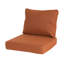  Ensemble de coussins de fauteuil club d'extérieur Noah avec rembourrage épais de 5 pouces, tissu hydrofuge, orange-1888752889
