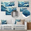 Antartica Frozen Reflections Abstract - Winter Landscape, reproduction d'art sur métal-763165983