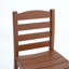 Chaises d'extérieur sans accoudoirs - Ensemble de 2 matériaux en PEHD