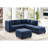 Polyester Upholstered Modular Sectional