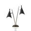 Lampe de bureau 22 po Huguetta