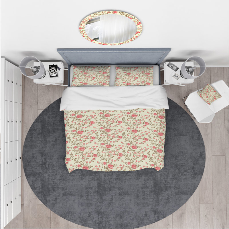 Ensemble de housse de couette bohème et éclectique, Housse de couette très grand + 2 taies décoratives