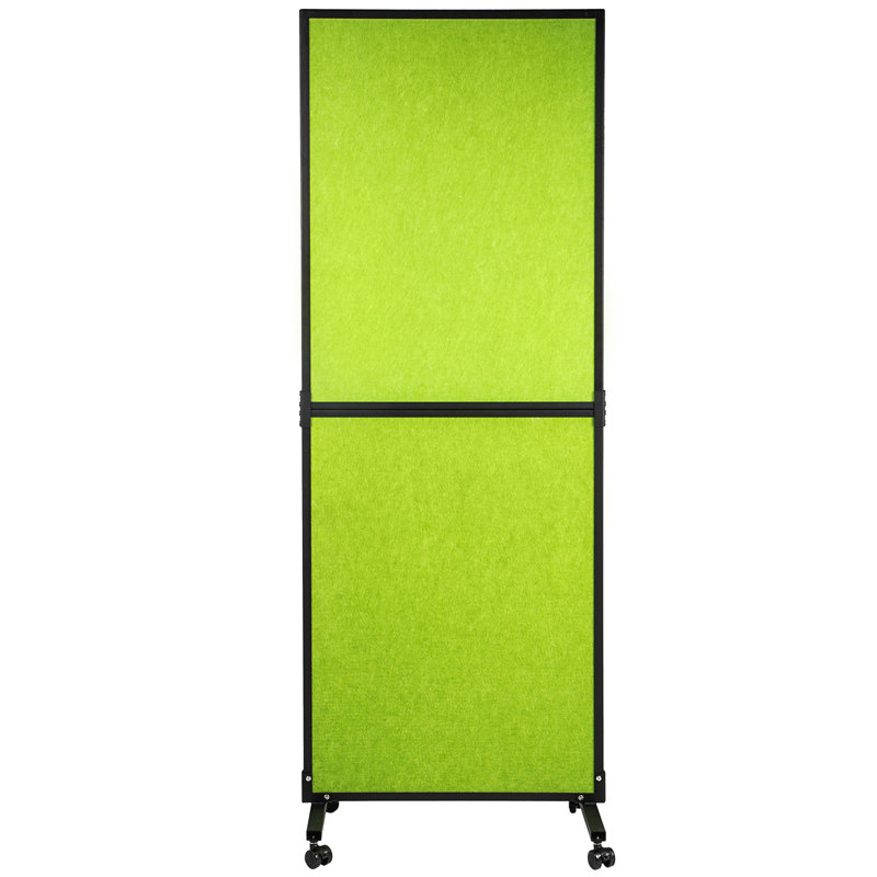 Cloisons de protection acoustique H 66 po x l 24 po, Vert
