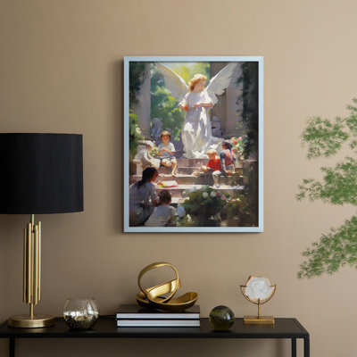 Religious Series CDLIX, reproduction encadrée - bois massif