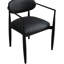 Chaise rembourrée en cuir Eligah-217157780-217157782