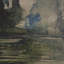 «Twilight By Studio», œuvre de toile texturée encadrée à la main-606467400