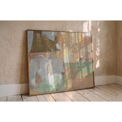 Earthy Abstract Serenity by Cartissi — Abstract Wall Art