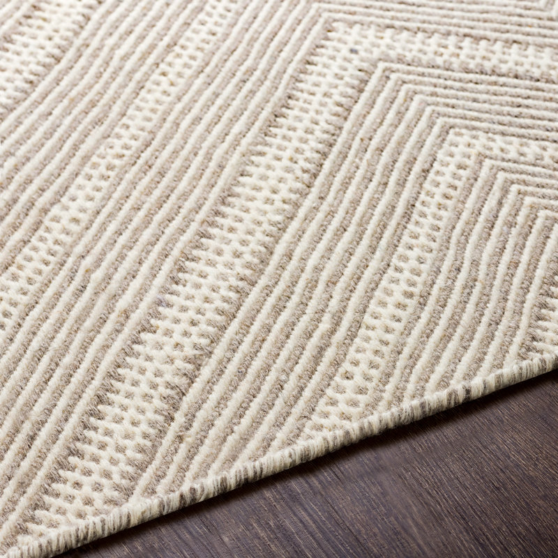 Acsa Wool Southwestern Indoor Rug, Rectangle 2' x 3'
