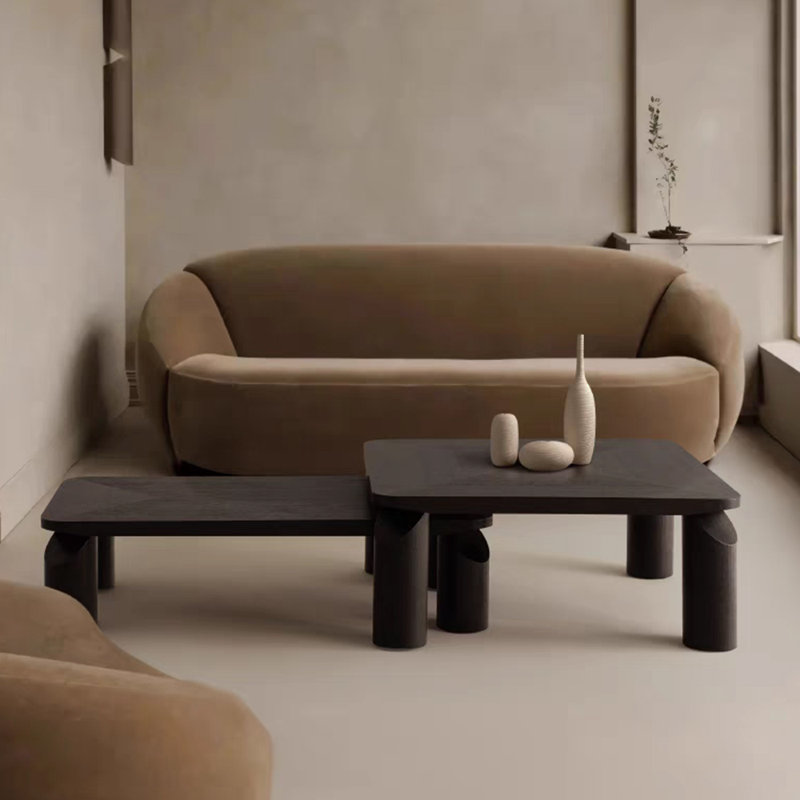 Table basse rétro légère et luxueuse