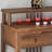 Black Walnut Entryway Table-107505989
