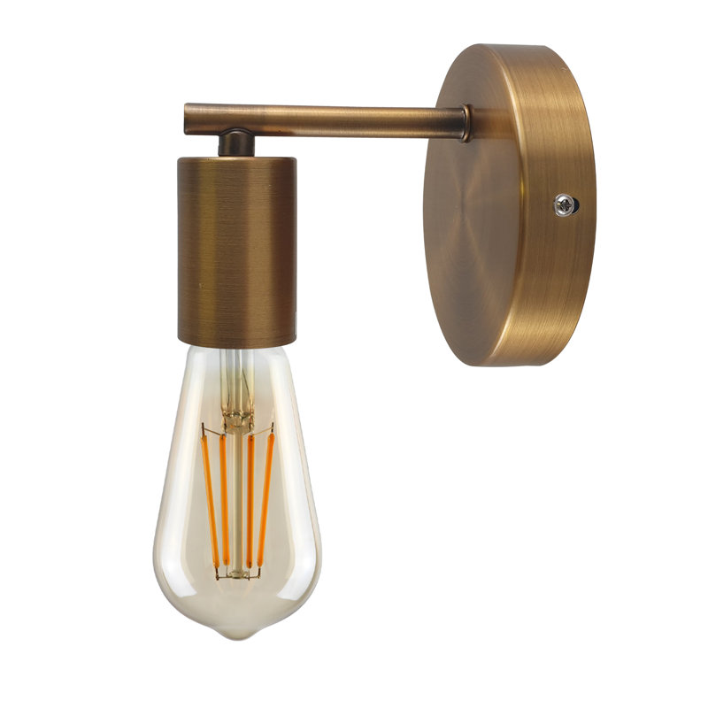 Moberly Armed Sconce, Yellow Brass