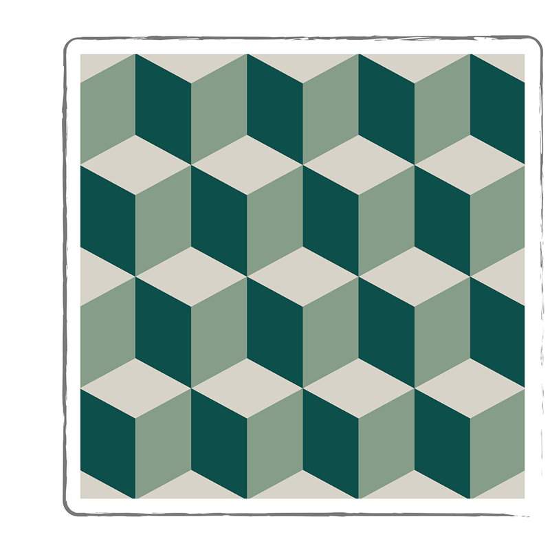 Décalcomanie murale cubes 3d Ryals