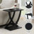 Arbri 22" W Criss-Cross Chairside End Table-1297541288