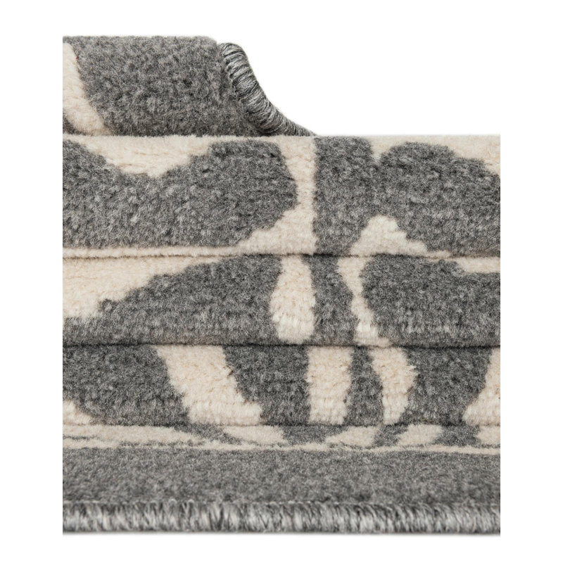Tapis Equiferus Teonni, Gris, Rectangle 10 pi x 14 pi 1 po