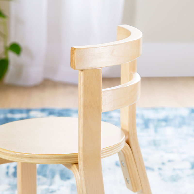 Ensemble de 2 chaises nordiques - Naturel, Natural