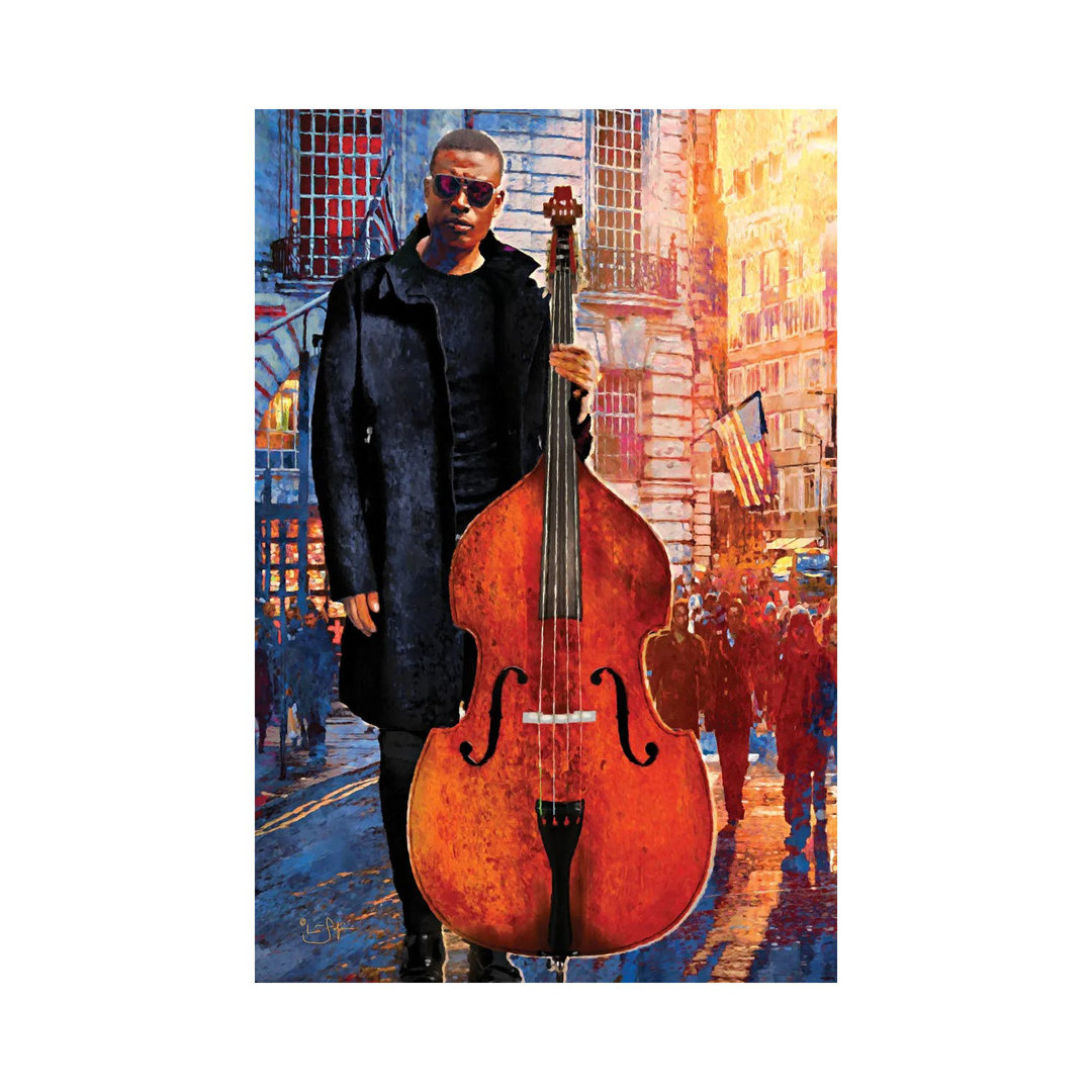 Bass by Lisa Robinson - Wrapped Canvas Painting
