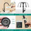 Robinet de cuisine rétractable à poignée simple avec accessoires-60039785