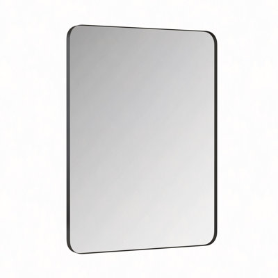 Wall Mirror Rectangular Mirror Metal Framed Mirror Vanity Mirror Dressing Mirror, For Bathroom, Living Room, Bedroom Wall Decor