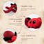 Coussin Phantoscope Happy Halloween en forme d'araignée pour canapé, 18 x 9,5-118504071
