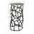 Keatley Aluminum End Table, Deep Gray