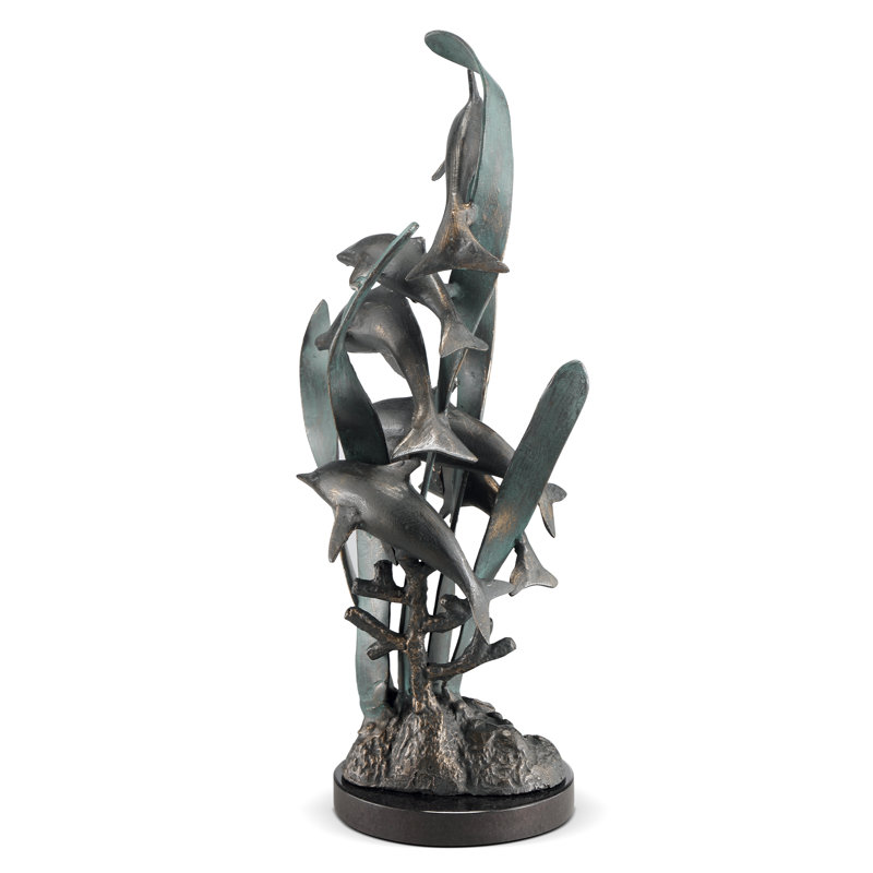 Sculpture dauphin Sextet