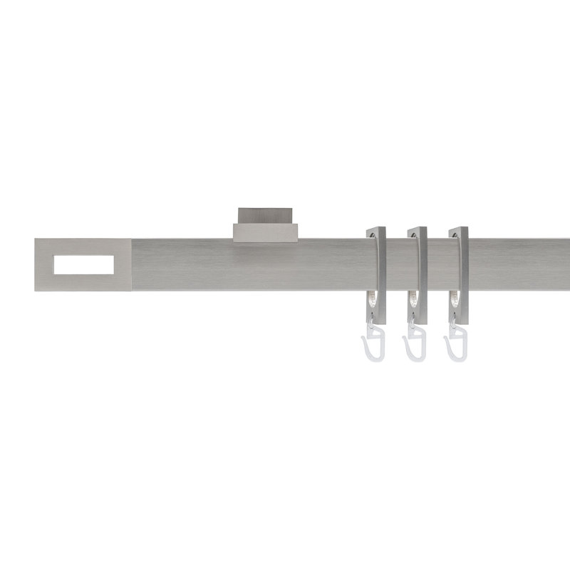 Curtain Single Pole, 5cm H x 132cm W x 10cm D