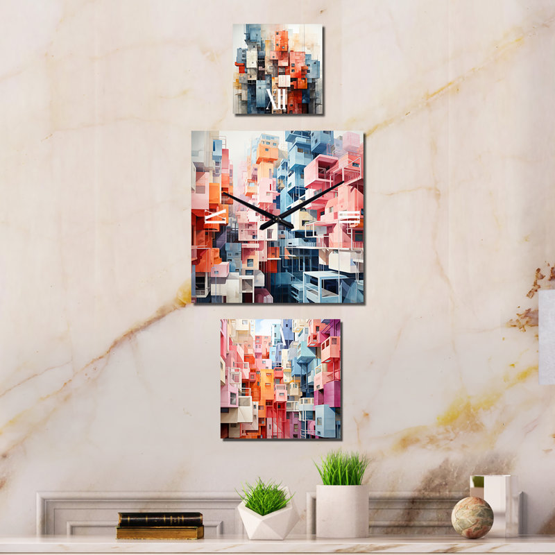 Sariha Metal Wall Clock