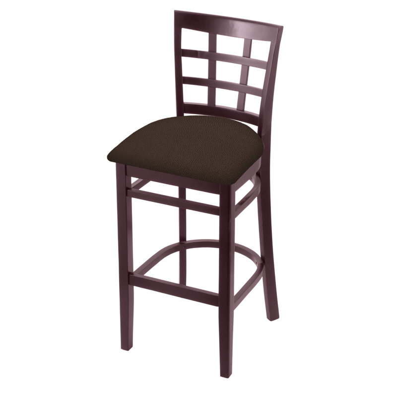 Tabouret 30 ", Cerisier foncé, Café Rein, Tabouret de comptoir (siège d'une hauteur de 25 p