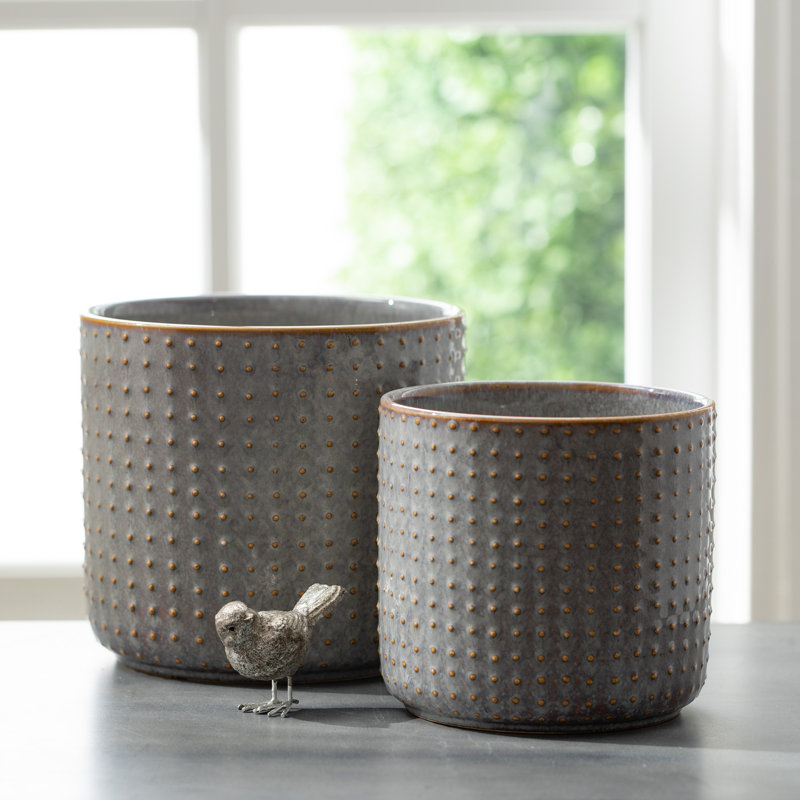 Ambrogina Ceramic Pot Planter, Blue