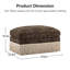 Repose-pieds en chenille léopard-960378732