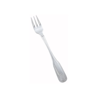 Winco Toulouse Stainless-Steel Oyster Fork, Extra Heavyweight, 6.5" (12 Pack)