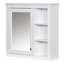 Armoire à pharmacie murale avec miroir et 3 tablettes ouvertes Dorla-1389120982