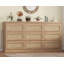  Commode 9 tiroirs avec station de charge, commode large pour chambre à coucher ou salon-1591984120