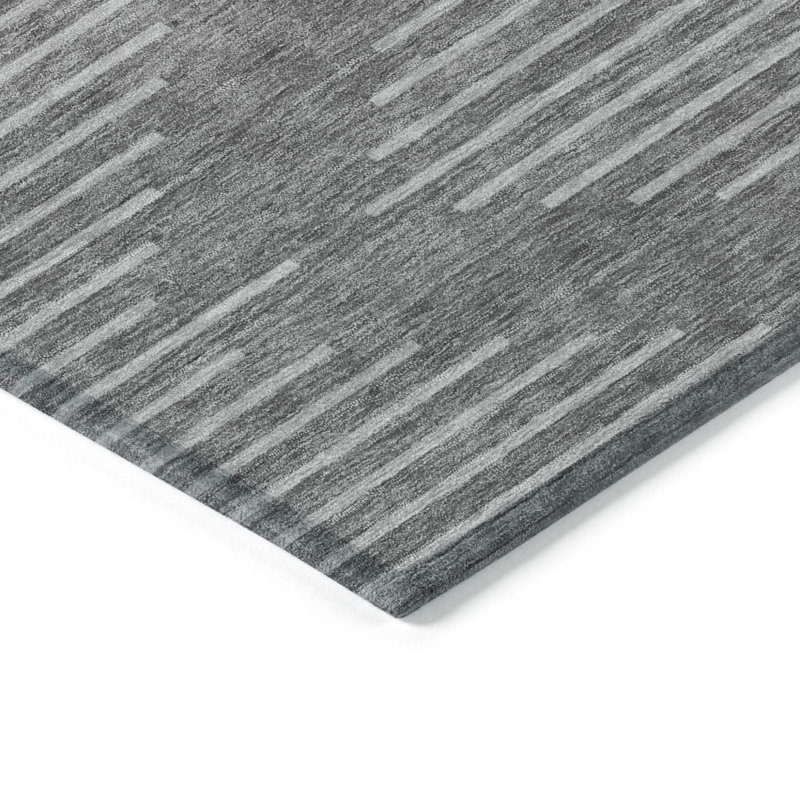 Tapis intérieur / extérieur géométrique lavable 8 pi x 10 pi