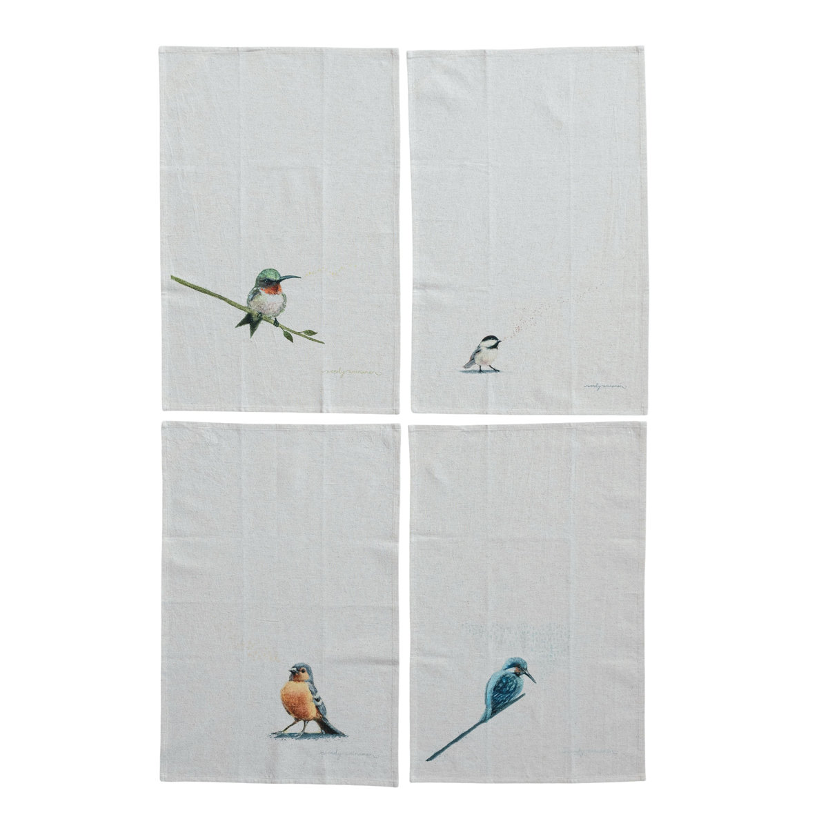 Creative Co-Op Avian Tea Towel