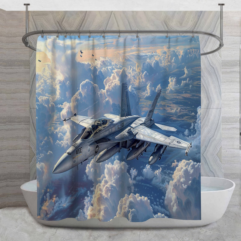Chantler Shower Curtain, 73"H x 70"W