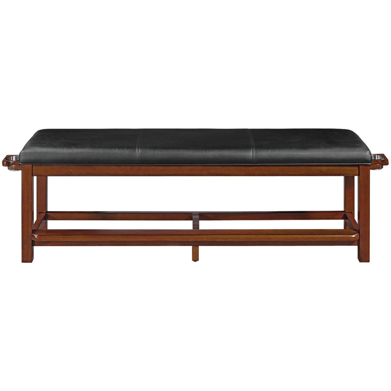 Spectator Storage Bench By RAM Game Room, Chestnut