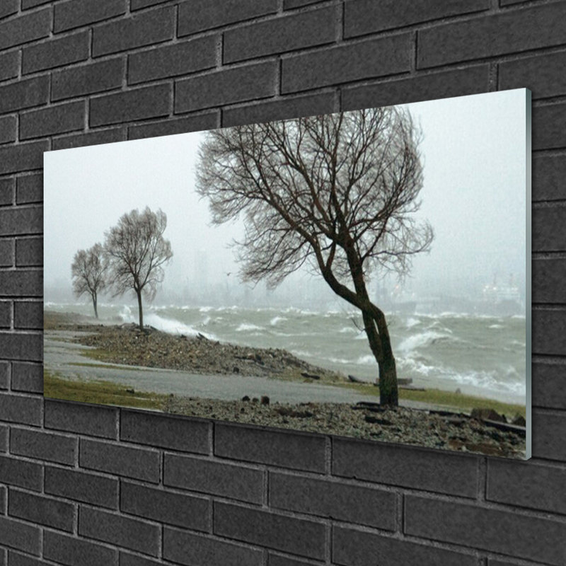 Nature Trees - No Frame Print on Glass