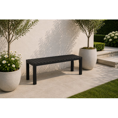 Banc en aluminium Alynne