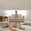 Two Piece 3 and 2 Seater Jumbo Cord Fabric Sofa Set-499297103